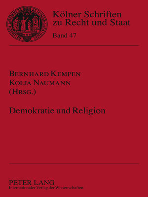 cover image of Demokratie und Religion